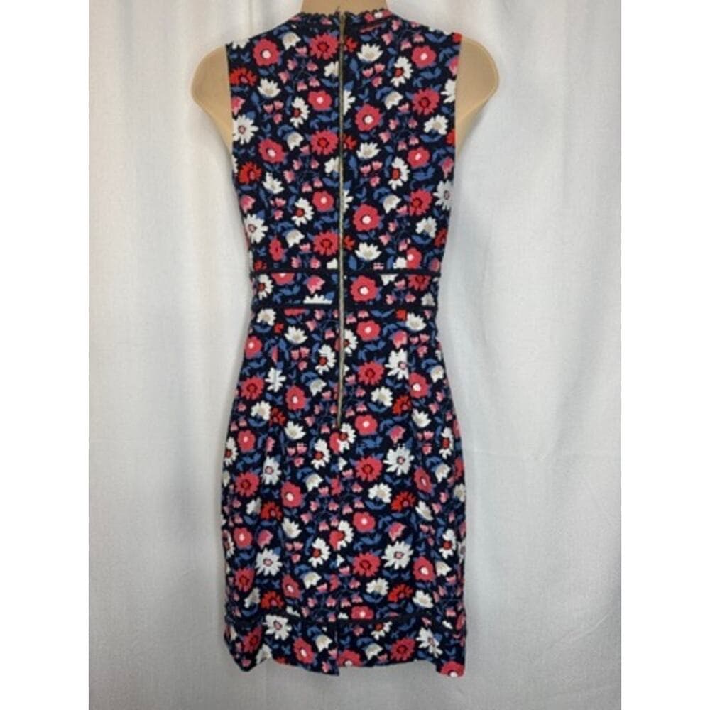 392. Kate Spade New York Floral Sleeveless Sheath Dress Size 4