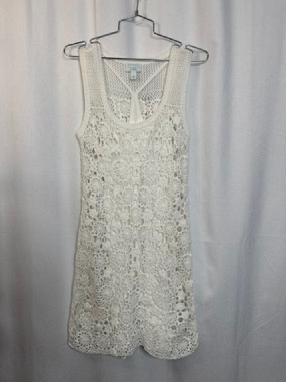 382. Calypso St. Barth for Target Hand Crocheted Sleeveless Dress Size S - Thumbnail 8
