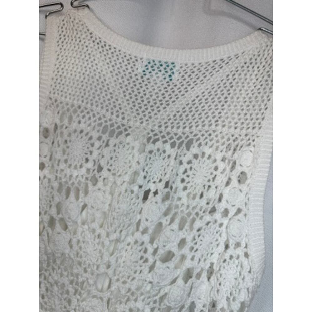 382. Calypso St. Barth for Target Hand Crocheted Sleeveless Dress Size S - Thumbnail 5