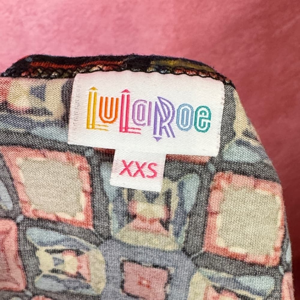 131. LuLaRoe Geometric Bodycon Dress XXS