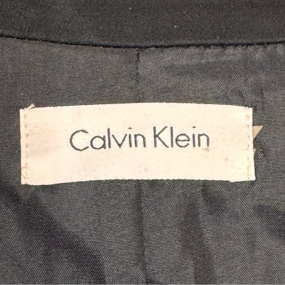 93. Calvin Klein Black Belted Sheath Dress Size 6