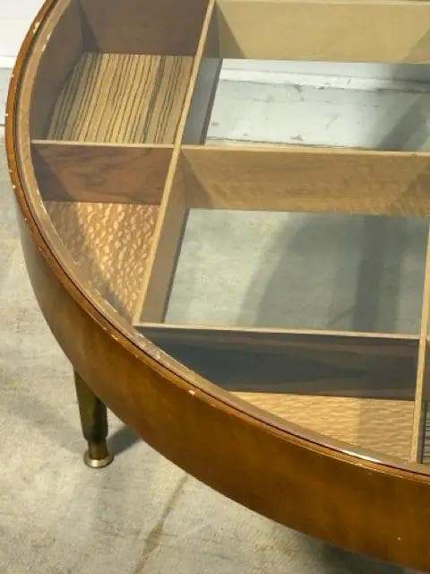 Keno Bros Gio Ponti Style Round Cocktail Table - Thumbnail 2