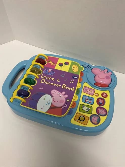 VTech Peppa Pig Learn & Discover Book Toy - Thumbnail 3