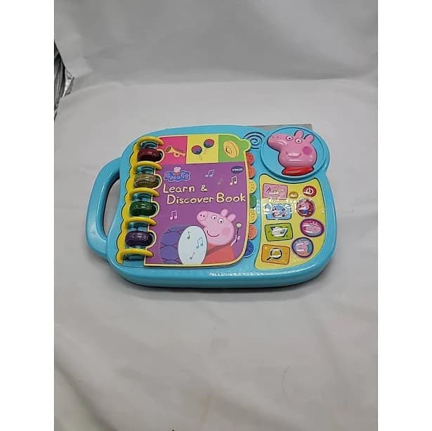 VTech Peppa Pig Learn & Discover Book Toy - Thumbnail 2