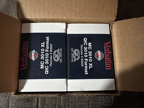 Lot of 10 Verbatim DataLife MC3010 XL Mini Data Cartridge New Sealed - Thumbnail 4