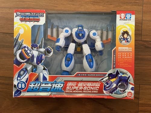 Robo Warriors Hyperwiz Deluxe Super-Sonic Combiners Action Figure Toy Robot