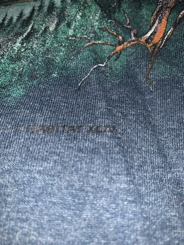 Vintage All Over Print Single Stitch Shirt Bald Eagle Animal Bull Shoals L AOP - Thumbnail 7