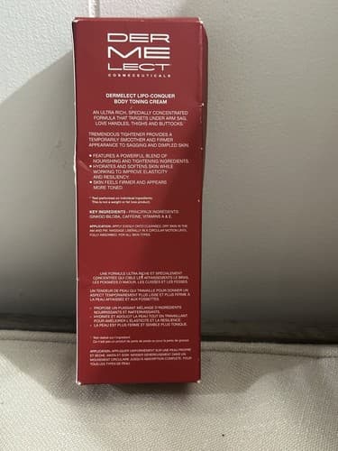 Dermelect Lipo Conquer Body Toning Cream Full Size 4 fl oz New NIB - Thumbnail 2