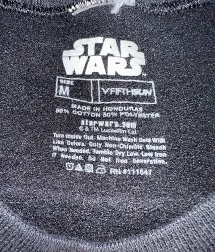 STAR WARS Medium Darth Vader UGLY CHRISTMAS SWEATER SWEATSHIRT Storm Trooper M - Thumbnail 5