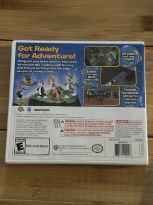 Box & Manual Only Scooby-Doo! & Looney Tunes Cartoon Universe Nintendo 3DS - Thumbnail 4