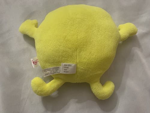 Justice Heart Eyes Emoji Plush 9” Yellow Pink - Thumbnail 2