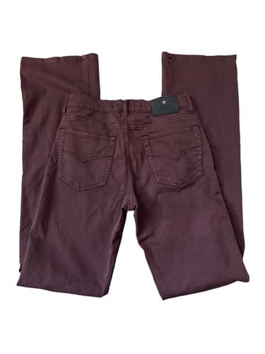 Women’s Versace Jeans Couture 90’s mid ￼Waist Purple Jeans Size 26” - Thumbnail 6