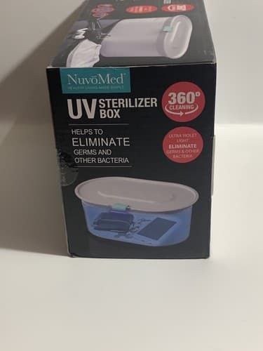 NovoMed UV STERILIZER BOX, Eliminates Up To 99% Of Germs & Bacteria NEW - Thumbnail 4