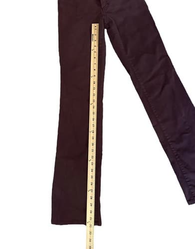 Women’s Versace Jeans Couture 90’s mid ￼Waist Purple Jeans Size 26” - Thumbnail 4