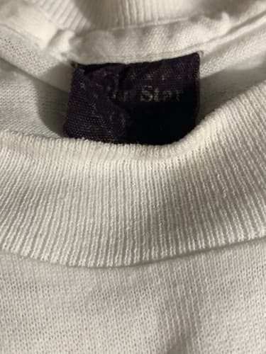 VINTAGE Vietnam Veteran T-Shirt 1988 POW 80s Single Stitch USA War Center Star - Thumbnail 3