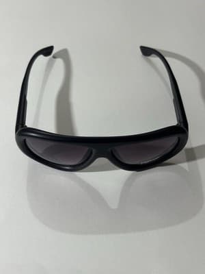 These Are A.OK High-Fashion Women's Aviator Sunglasses Black Frame Lens OakNyc - Thumbnail 2