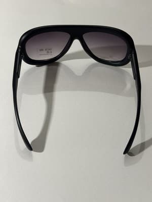 These Are A.OK High-Fashion Women's Aviator Sunglasses Black Frame Lens OakNyc - Thumbnail 4