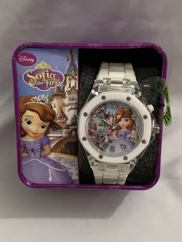 Accutime Disney Junior Sofia The First Kid's Light Up Analog Watch NEEDS BATTERY - Thumbnail 2