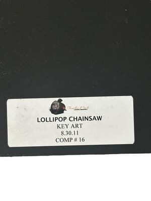 Lollipop Chainsaw Video Game Concept Key Art Poster Original #16 20x13 - Thumbnail 3