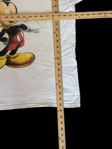Vintage Mickey Mouse T Shirt Size Large Florida Disney Graphic All Sports Tag - Thumbnail 2