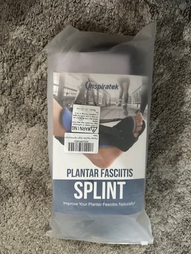 Plantar Fasciitis Night Splint Foot Brace Size Large - Thumbnail 3