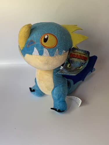 RARE How to Train Your Dragon Hidden World PLUSH STORMFLY Glow In The Dark - Thumbnail 2