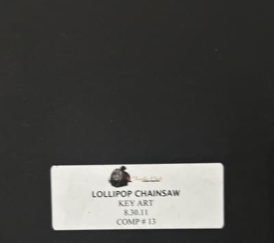 Lollipop Chainsaw Video Game Concept Key Art Poster Original #13 20x13 - Thumbnail 4