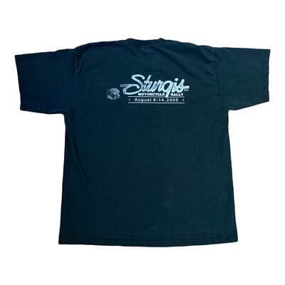 2005 Sturgis Biker Rally Tee Shirt Mens XL - Thumbnail 2