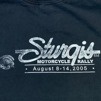 2005 Sturgis Biker Rally Tee Shirt Mens XL - Thumbnail 4
