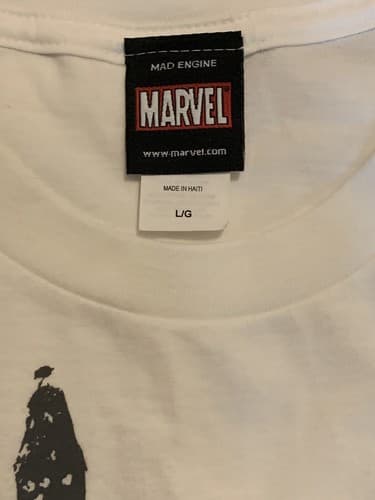 Captain America Wolverine Iron Man Mad Engine Marvel Comics T-Shirt Large Raised - Thumbnail 4