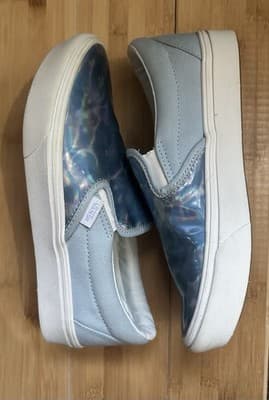 Vans Autism Acceptance Comfycush Slip-On Sneaker Iridescent Sensory Dream 7.5 W - Thumbnail 3