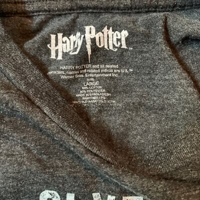 Men's Harry Potter Slytherin Tee size Large - Thumbnail 4
