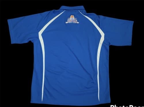 Rusty Wallace NASCAR Chase Authentics Short Sleeve Polo Embroidered Shirt Large - Thumbnail 2