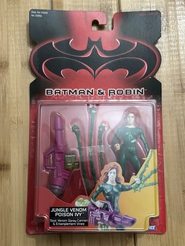Vintage 1997 Kenner Batman & Robin Jungle Venom Poison Ivy Action Figure Toys