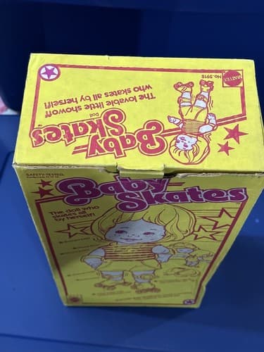 Vintage Doll Baby Skates 1982 Original Box 15" T Mattel Instructions - Thumbnail 10