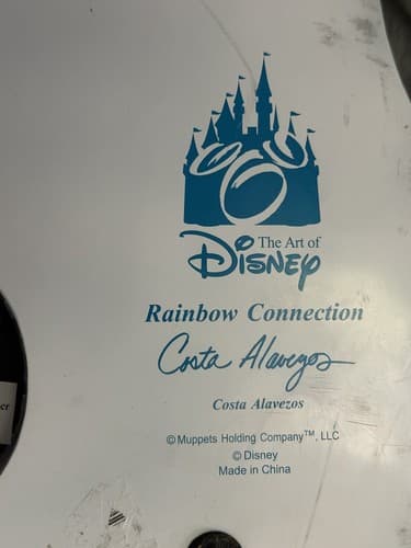 Disney "KERMIT THE FROG" Big Fig COSTA ALAVEZOS "Rainbow Connection" 18" STATUE - Thumbnail 12