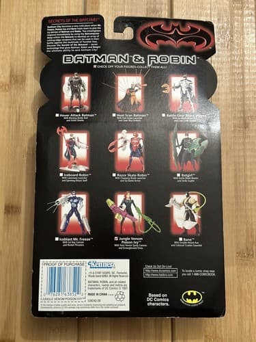 Vintage 1997 Kenner Batman & Robin Jungle Venom Poison Ivy Action Figure Toys - Thumbnail 2
