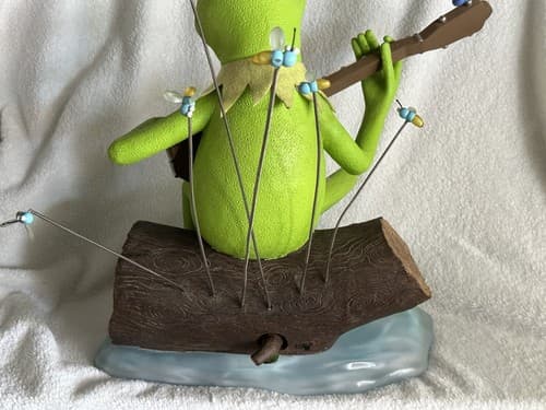 Disney "KERMIT THE FROG" Big Fig COSTA ALAVEZOS "Rainbow Connection" 18" STATUE - Thumbnail 7
