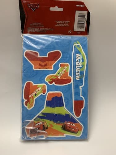 Disney Pixar Cars Movie Glider Kit Toys Paper Planes foam 4-Gliders - Thumbnail 2