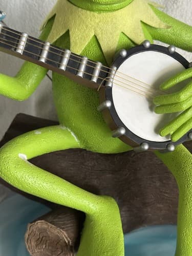 Disney "KERMIT THE FROG" Big Fig COSTA ALAVEZOS "Rainbow Connection" 18" STATUE - Thumbnail 2