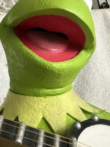 Disney "KERMIT THE FROG" Big Fig COSTA ALAVEZOS "Rainbow Connection" 18" STATUE - Thumbnail 4