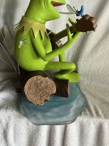 Disney "KERMIT THE FROG" Big Fig COSTA ALAVEZOS "Rainbow Connection" 18" STATUE - Thumbnail 6