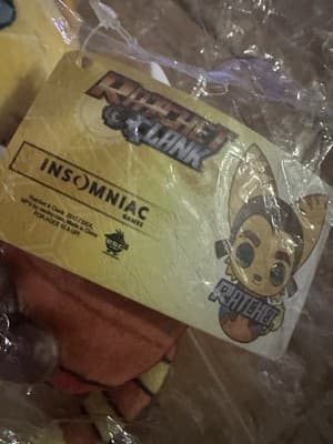 PlayStation Sony Insomniac Ratchet & Clank Plush Figure Stuffed Toy 8” - Thumbnail 3