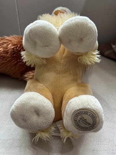 Disney Store Lady & the Tramp Plush 12" Authentic Patch Stuffed Animal Toy Clean - Thumbnail 4