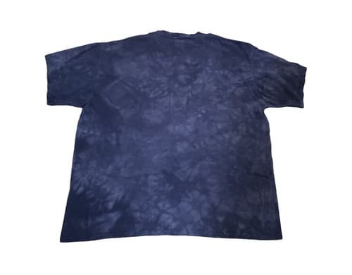 Vintage 90s The Mountain Tie Dye Wild Horses Running T Shirt Blue Sz XL USA - Thumbnail 6