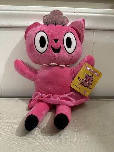 Kohl's Cares "Ballet Cat" Pink Plush Stuffed 14" Tall Ballet Princess With Tag
