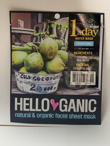 Hello Ganic Vegan Natural Organic Face Masks Set Of Three 3 - Thumbnail 2