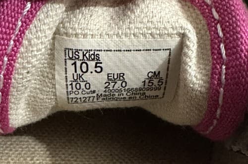 Vans Girls Athletic Shoes Toddler Kids Size 10.5 US Pink Off The Wall Lace Up - Thumbnail 4