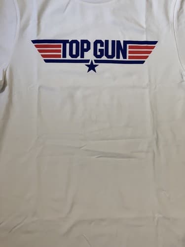 Top Gun Pilot Callsign Men's T Shirt Movie Slim Fit ASOS Medium Maverick - Thumbnail 3