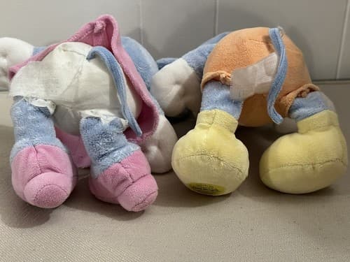 Disney Store Exclusive Mickey & Minnie Mouse Multicolor Pastel Plush 12” Set - Thumbnail 2